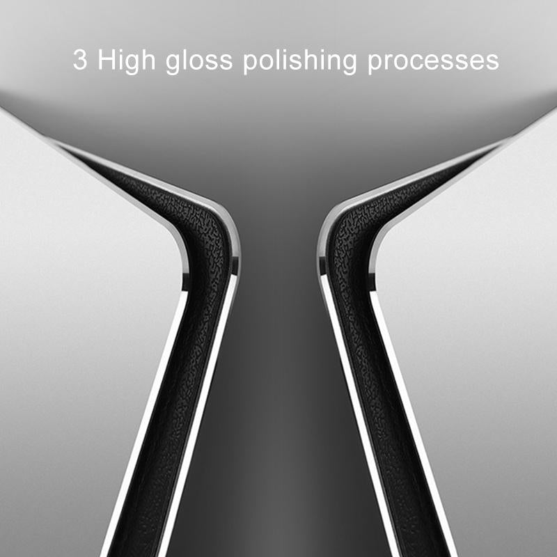 Double Sided Non Slip Aluminum Mouse Pad Small - Black