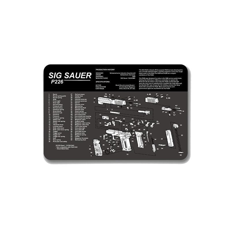 2 Pack Non Slip Gaming Mouse Pad 4Mm Thick - Sps-Beretta92-Ii