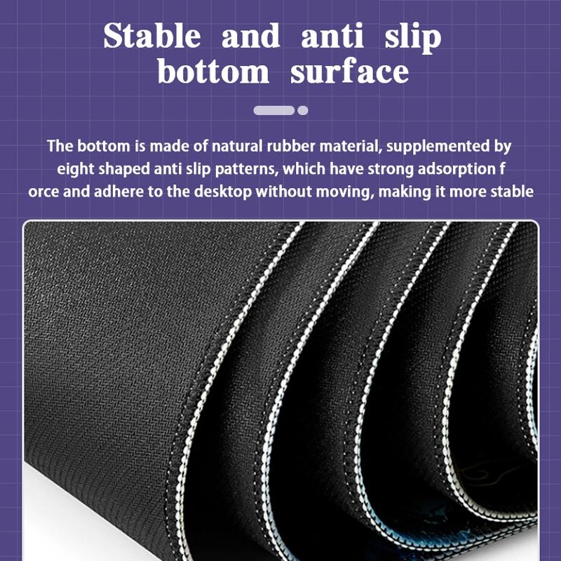 Non Slip Gaming Mouse Pad Big Wave Design - No.2 - 400X900X2Mm
