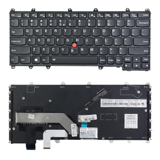 Backlit us Keyboard for Lenovo Thinkpad Yoga 260 / 370 / X380 - Black
