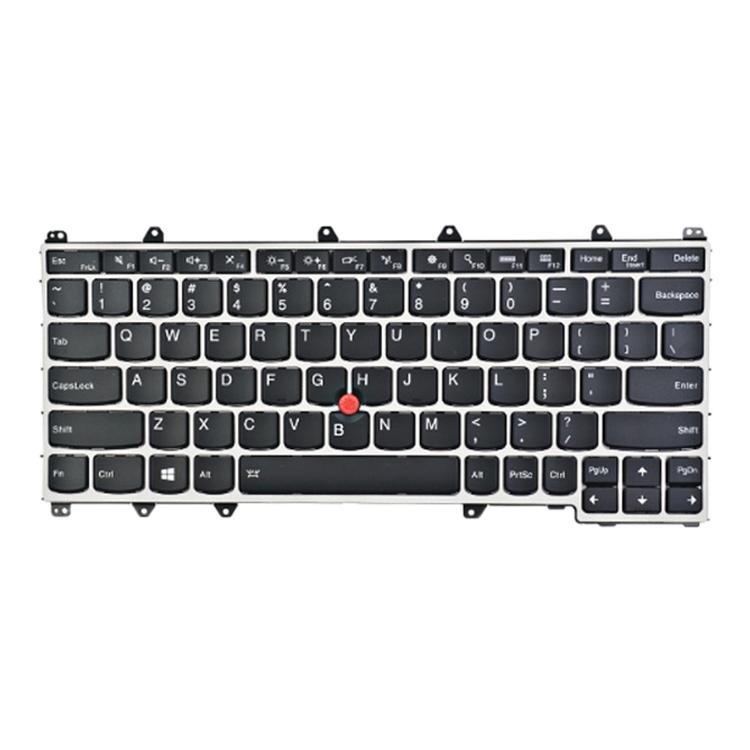 Backlit us Keyboard for Lenovo Thinkpad Yoga 260 / 370 / X380 - Black