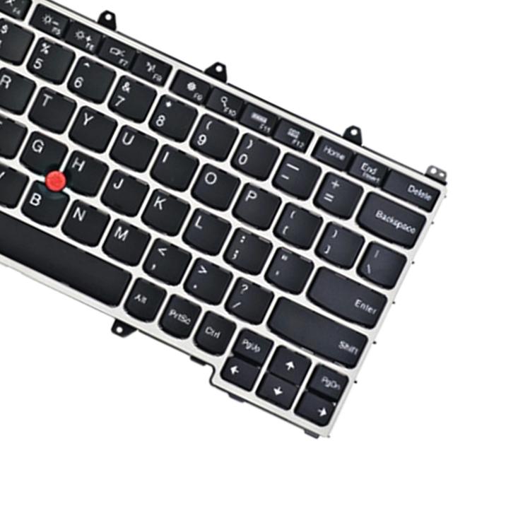 Backlit us Keyboard for Lenovo Thinkpad Yoga 260 / 370 / X380 - Black