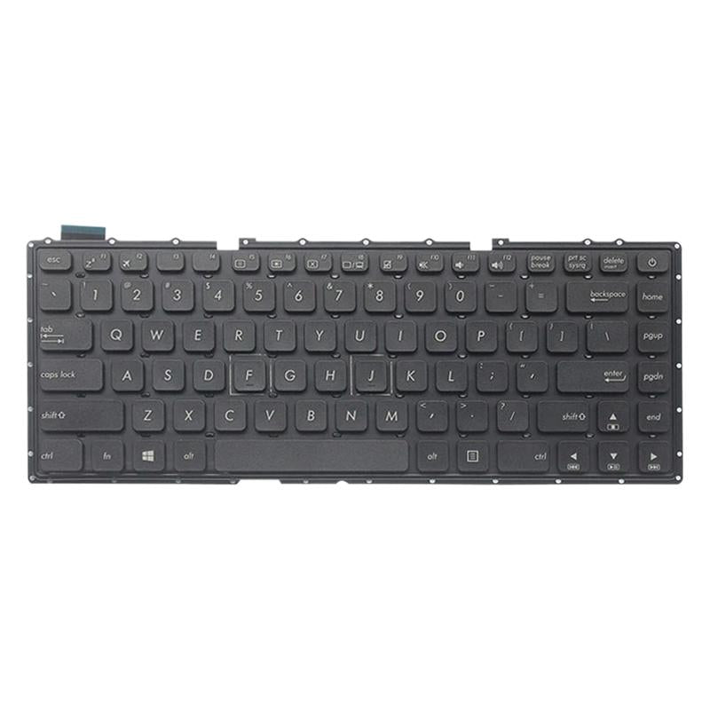 Us Keyboard for Asus Vivobook X441 Series - Black - Black