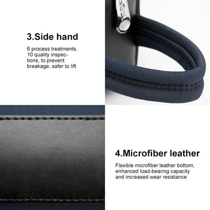 Men Waterproof Golf Clutch Bag - Lightweight & Multi-functional - Black