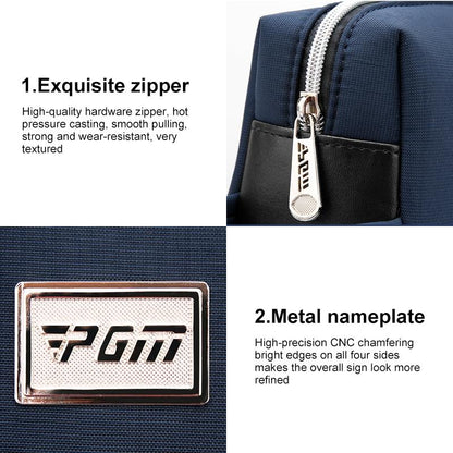 Men Waterproof Golf Clutch Bag - Lightweight & Multi-functional - Black