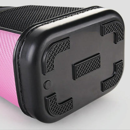 Lightweight Golf Shoulder Bag - Nylon Material - Black Orange