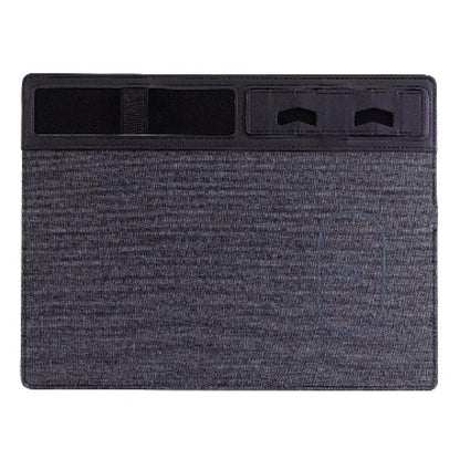 Jj 82401 Mouse Pad With Phone Charging & Holder - Grey