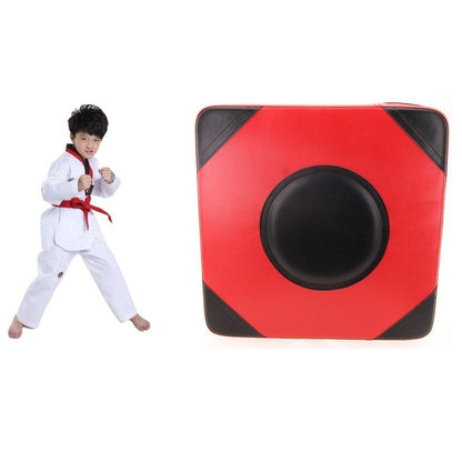 Thickened Square Boxing Wall Target - Imitation Leather - 40X40X10 - Orange Black