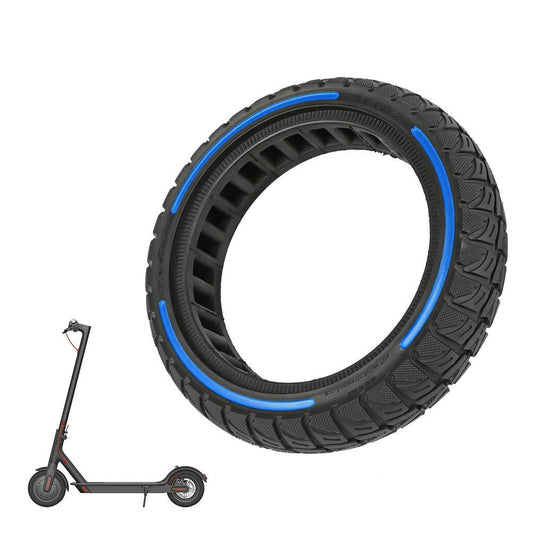 Colourful 8.5 x 2 Inch Honeycomb Tires for Xiaomi M365 / Pro / Pro 2 / 1s / Lite - Off-road Flick - Blue