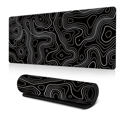 Abstract Gaming Mouse Pad 300 X 600 X 2Mm - Abstract Fluid 30 - 300X600X2Mm