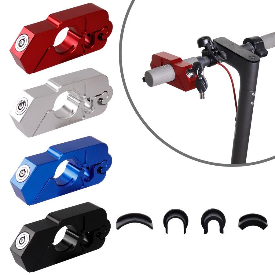 Secure your Xiaomi M365 Scooter with Handlebar Lock - Red