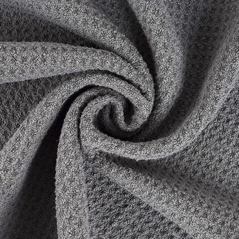 Microfiber Waffle Golf Towel Magnetic For Easy Cleaning - White