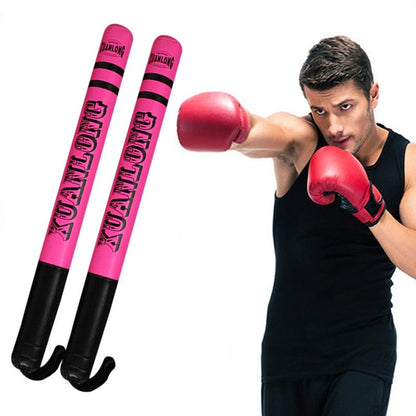 57Cm Sanda Stick For Speed Training And Fighting - Bright Orange - Cool Pink