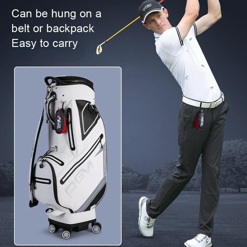 Lightweight Magnetic Golf Ball Bag - Black - Tbd0602823701C