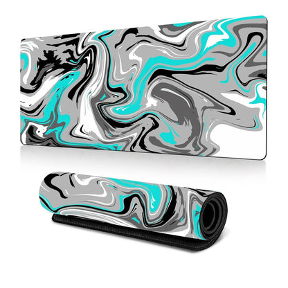 Abstract Gaming Desk Mat 300 X 600 X 2Mm - Abstract Fluid 9 - 300X800X2Mm