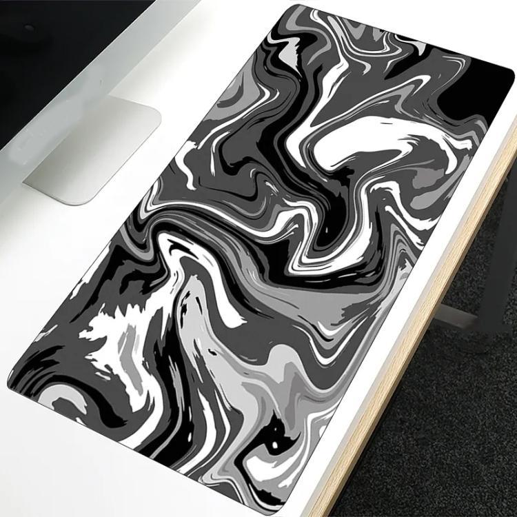 Abstract Gaming Desk Mat 300 X 600 X 2Mm - Abstract Fluid 9 - 400X900X2Mm