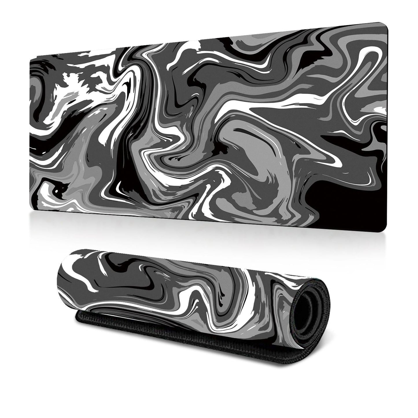 Abstract Gaming Desk Mat 300 X 600 X 2Mm - Abstract Fluid 9 - 400X900X2Mm