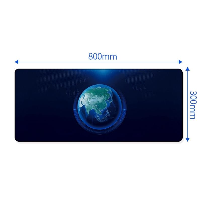 Large Anti Skid Gaming Mouse Pad 800 X 300Mm Earth - Kb7660D