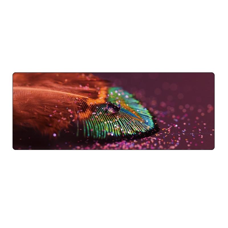Spacious Mouse Pad For Desk - 4 Water Drops