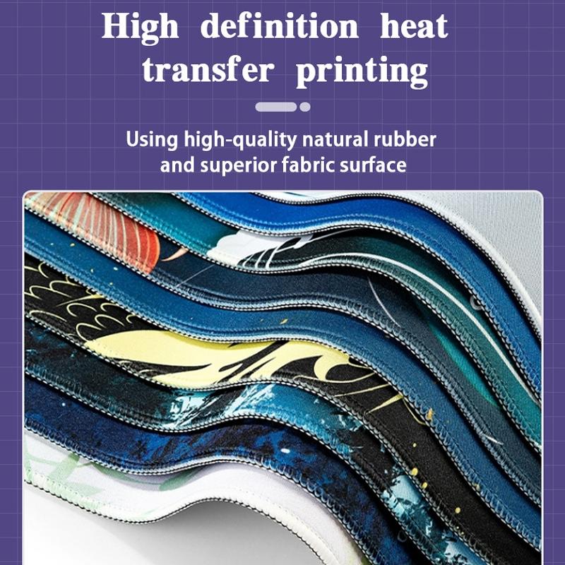 Non Slip Gaming Mouse Pad Big Wave Design - No.14 - 300X800X3Mm