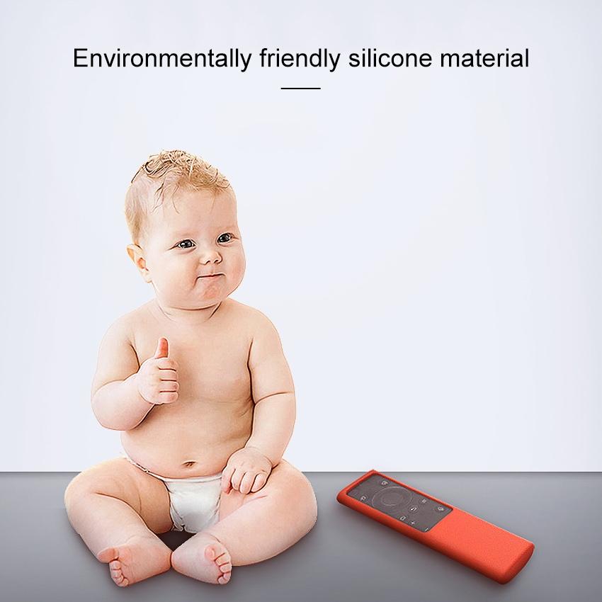 Silicone Non-slip Remote Control Cover for Samsung Smart Tv - Dark Blue