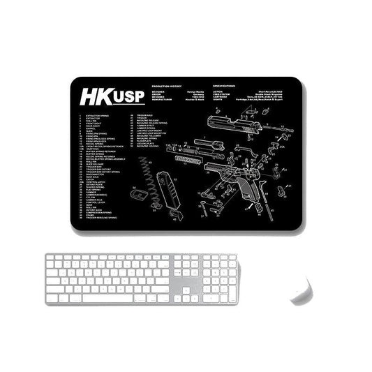 2 Pack Non Slip Office Gaming Mouse Pad 2Mm - Hk-Usp10