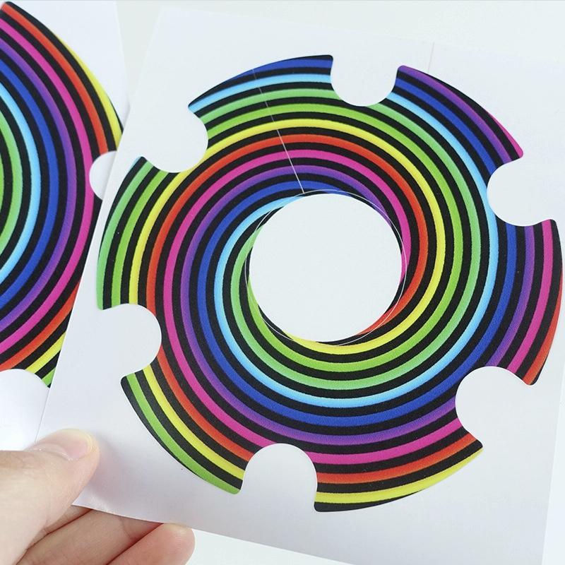 Waterproof Sticker for Xiaomi M365 Scooter Motor - 1 Pair - Colorful 5