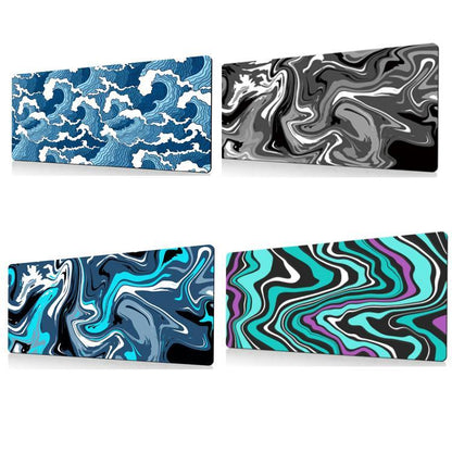 Abstract Gaming Desk Mat 300 X 600 X 2Mm - Abstract Fluid 16 - 300X600X2Mm