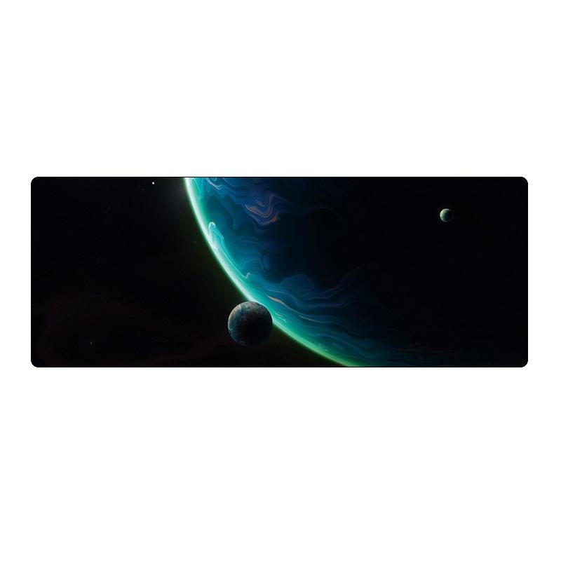Spacious Mouse Pad For Desk - 5 Meteor Rain