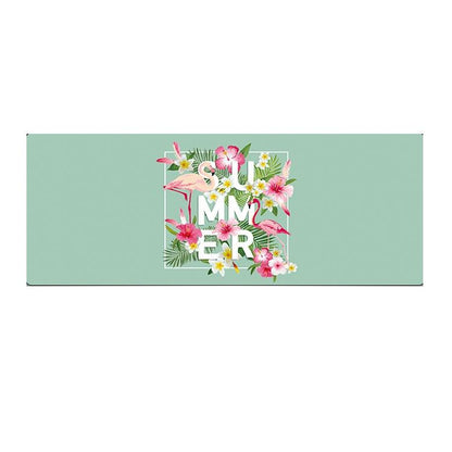 Rubber Mouse Pad For Office Learning - 6 Flamingo