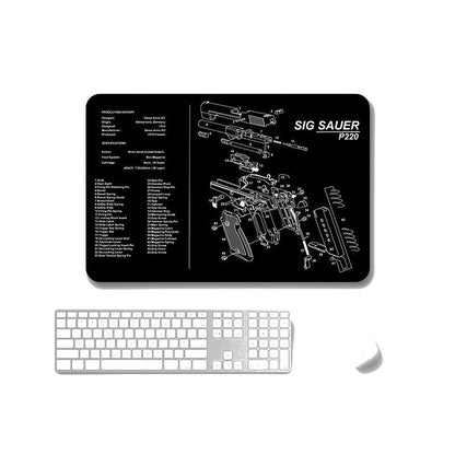 2 Pack Non Slip Office Gaming Mouse Pad 2Mm - Sps-Sigp220