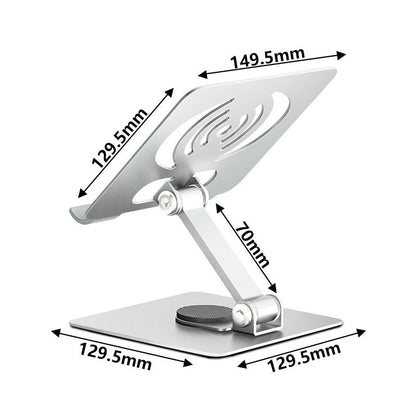 Foldable Rotating Laptop / Tablet Stand - Aluminum Alloy - Green