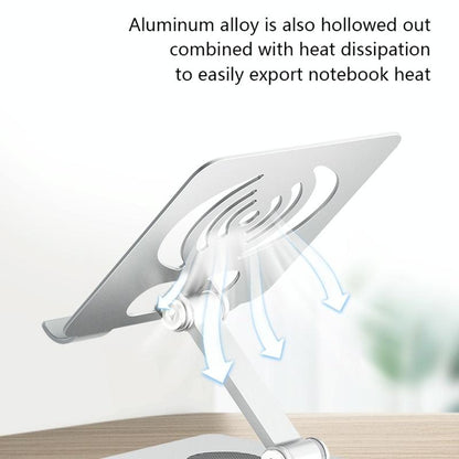 Foldable Rotating Laptop / Tablet Stand - Aluminum Alloy - Green