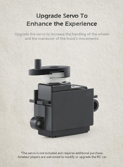 Mini 2.4ghz Rc 6wd Tracked Military Truck - Army Green