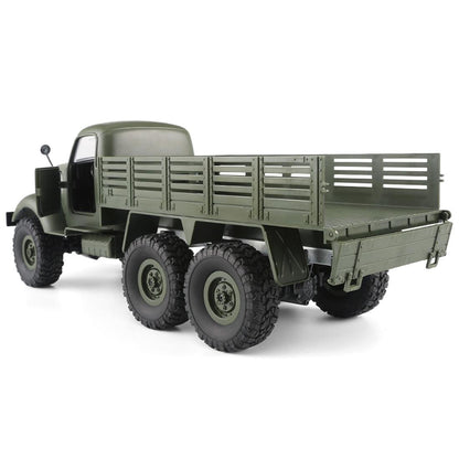 Mini 2.4ghz Rc 6wd Tracked Military Truck - Army Green