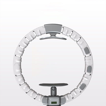 Vibe Geeks 360 Degree Smart Infinity Intelligent Hula Hoop - Gray 1 Adjustable Suction