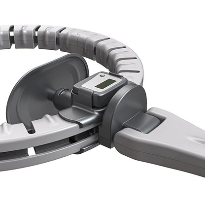 Vibe Geeks 360 Degree Smart Infinity Intelligent Hula Hoop - Gray 1 Adjustable Suction