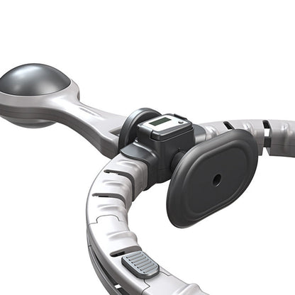 Vibe Geeks 360 Degree Smart Infinity Intelligent Hula Hoop - Gray 2  Adjustable Suction