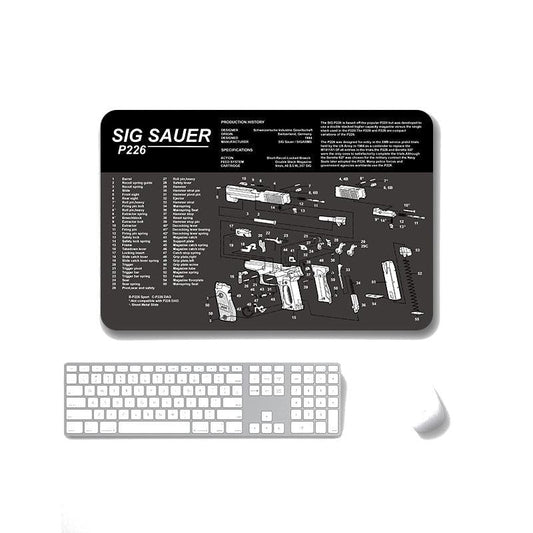 2 Pack Non Slip Office Gaming Mouse Pad 2Mm - Sps-Sigp226