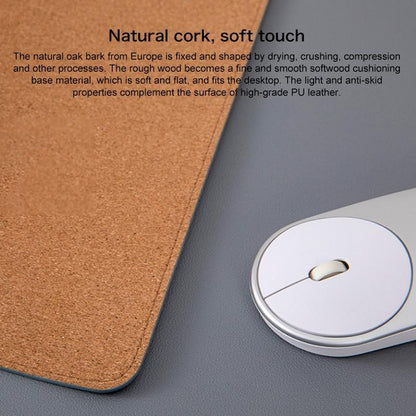 Waterproof Non Slip Desk Pad For Large Mice - Grey