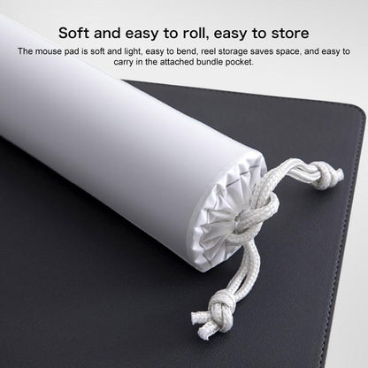 Waterproof Non Slip Desk Pad For Large Mice - Grey