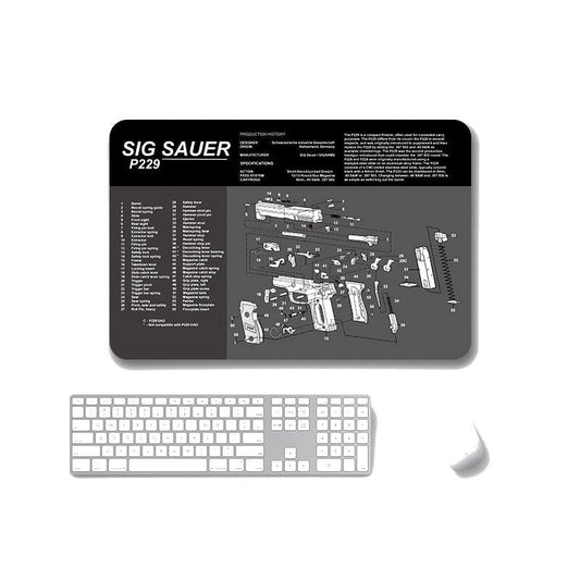 2 Pack Non Slip Office Gaming Mouse Pad 5Mm - Sps-Sigp229
