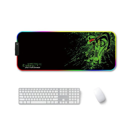 Rgb Non Slip Mouse Pad With Thermal Transfer - Brontosaurus