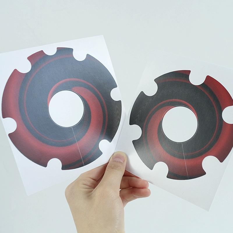 Waterproof Sticker for Xiaomi M365 Scooter Motor - 1 Pair - Colorful 10