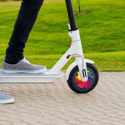 Waterproof Sticker for Xiaomi M365 Scooter Motor - 1 Pair - Colorful 11