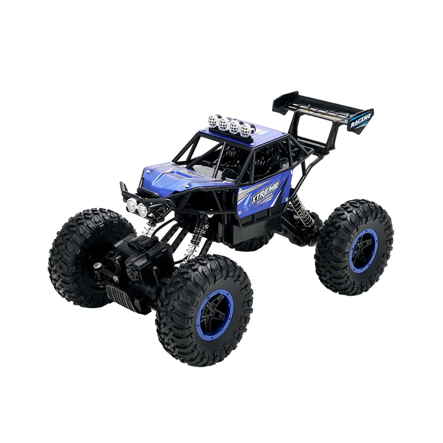 Alloy Climbing Car - 1 14 4wd Remote Control - Blue