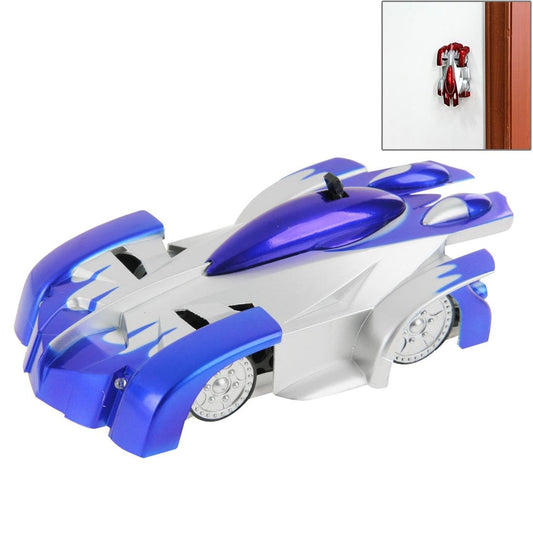 Superior Infrared Remote Control Wall Climbing Stunt Car - Blue