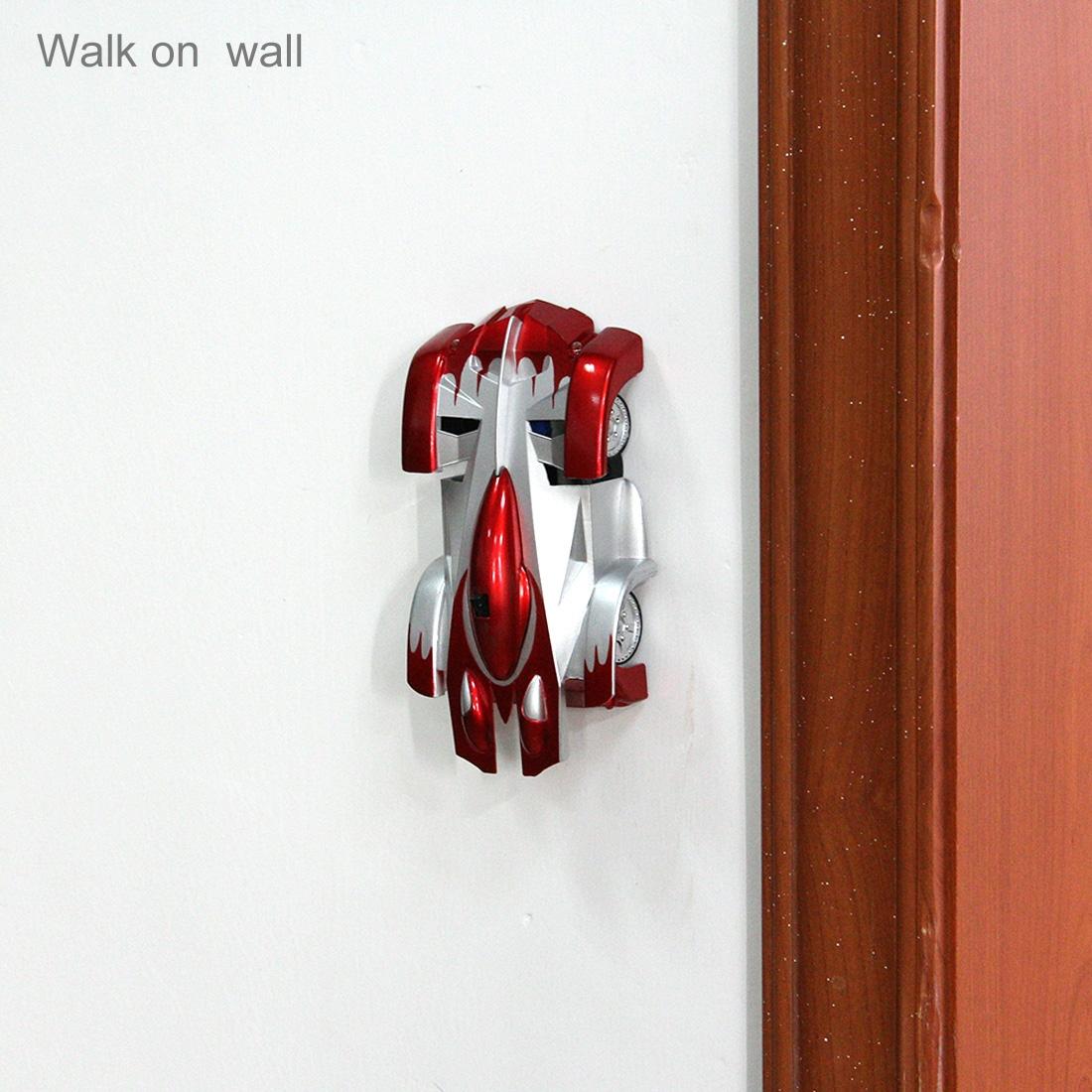 Superior Infrared Remote Control Wall Climbing Stunt Car - Blue