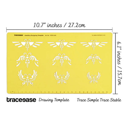 Butterflies Designs Jewellery Templates Drafting Tools Jewellery Designing Stencils