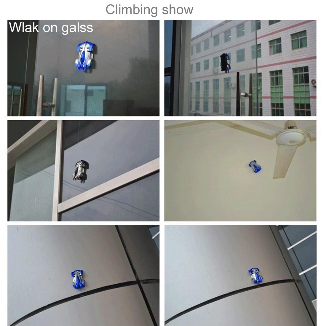 Superior Infrared Remote Control Wall Climbing Stunt Car - Red